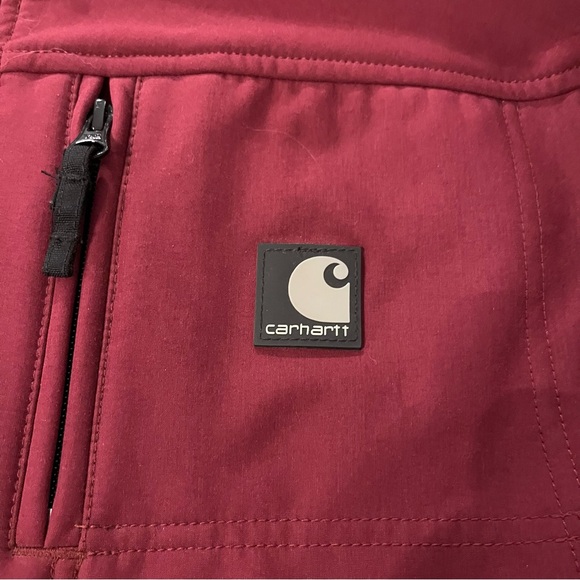 Carhartt Raspberry Soft Shell Denwood Jacket Large - Picture 3 of 9